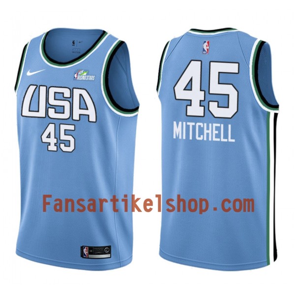 NBA Utah Jazz Trikot Donovan Mitchell 45 Nike 2019 Rising Star Swingman - Herren NBA Utah Jazz Trikot Donovan Mitchell 45 Nike 2019 Rising Star Swingman - Herren